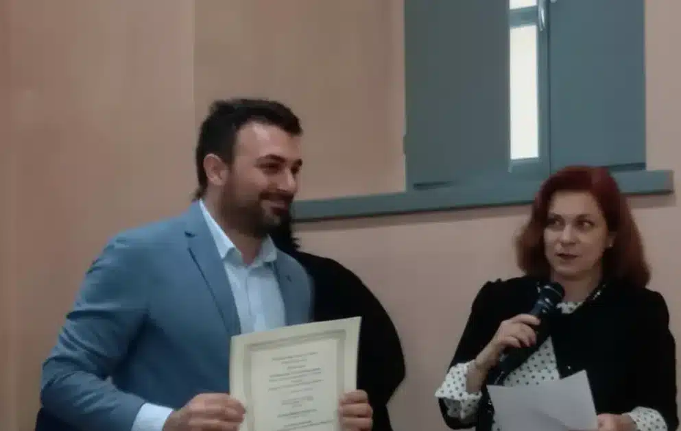 Piero Antonio Zecca riceve il diploma di dottorato di ricerca